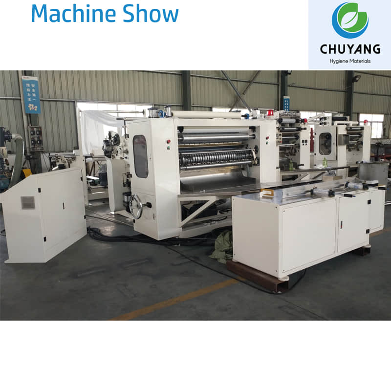 Full Automatic Pull-out Facial Cotton Towel Processing Production line