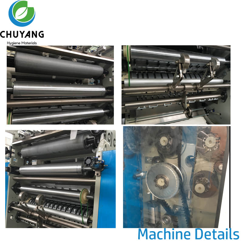 Full Automatic Pull-out Facial Cotton Towel Processing Production line