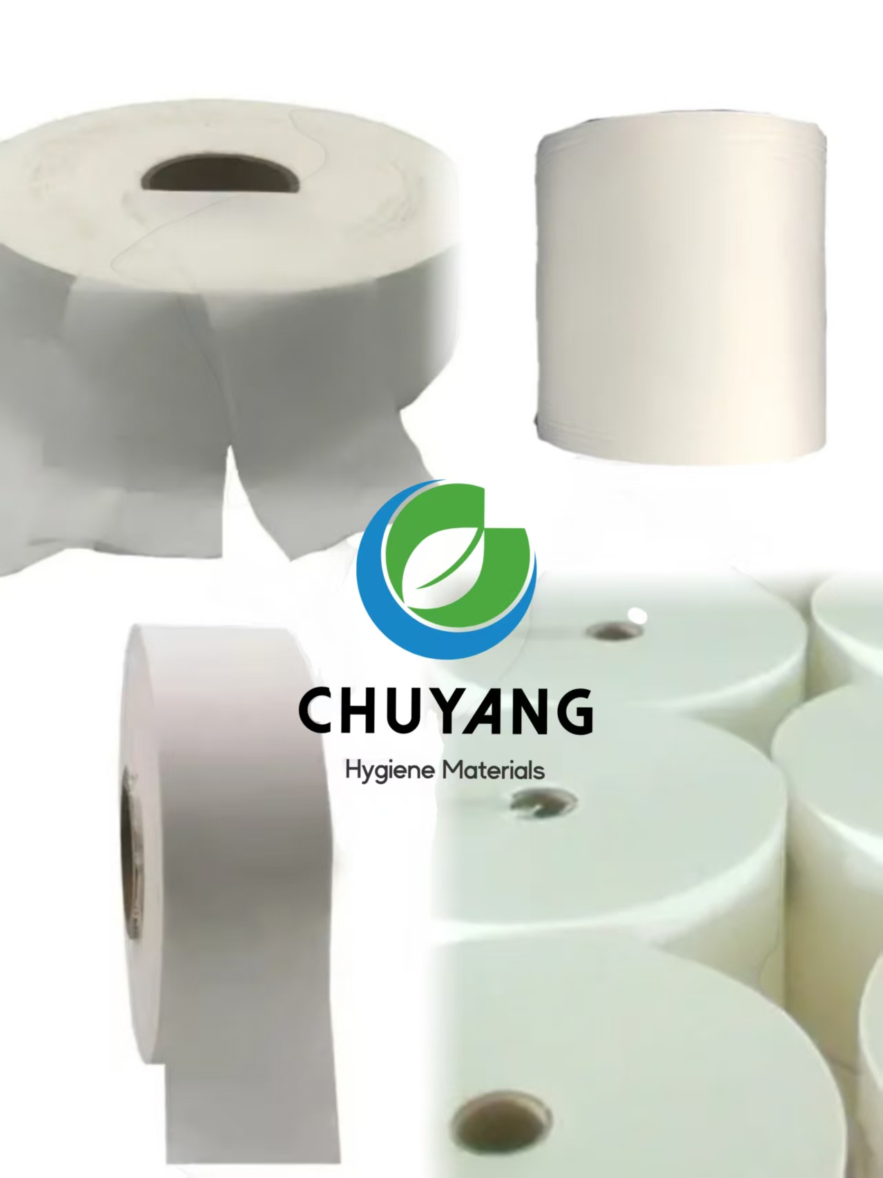 Hot Selling Raw Material Tissue Paper for Baby Diaper Sanitary Napkin Making