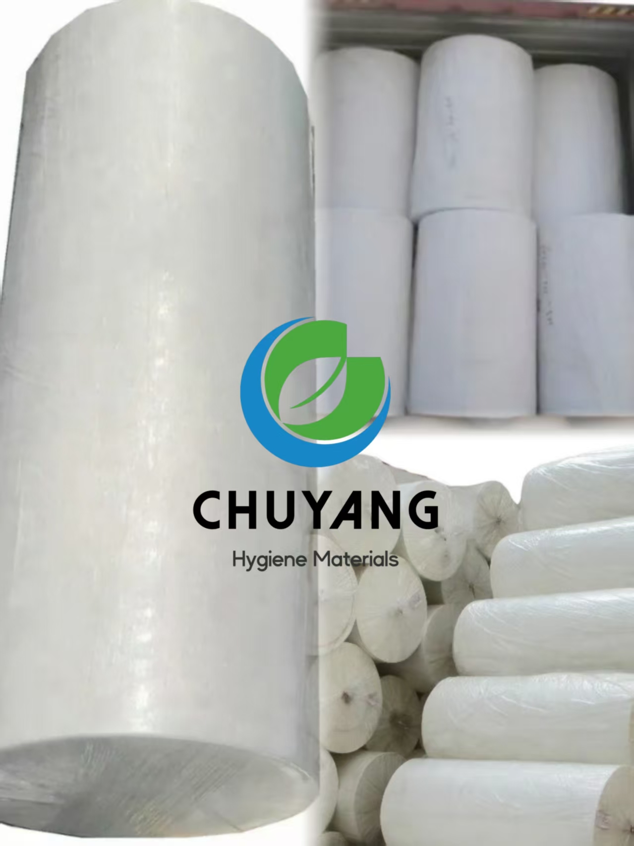 Hot Selling Raw Material Tissue Paper for Baby Diaper Sanitary Napkin Making