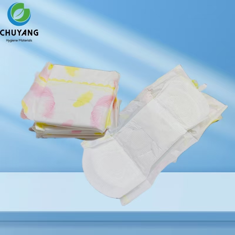 Super Absorbent Ultra Thin Organic Disposable Pads for Women Sanitary Napkins