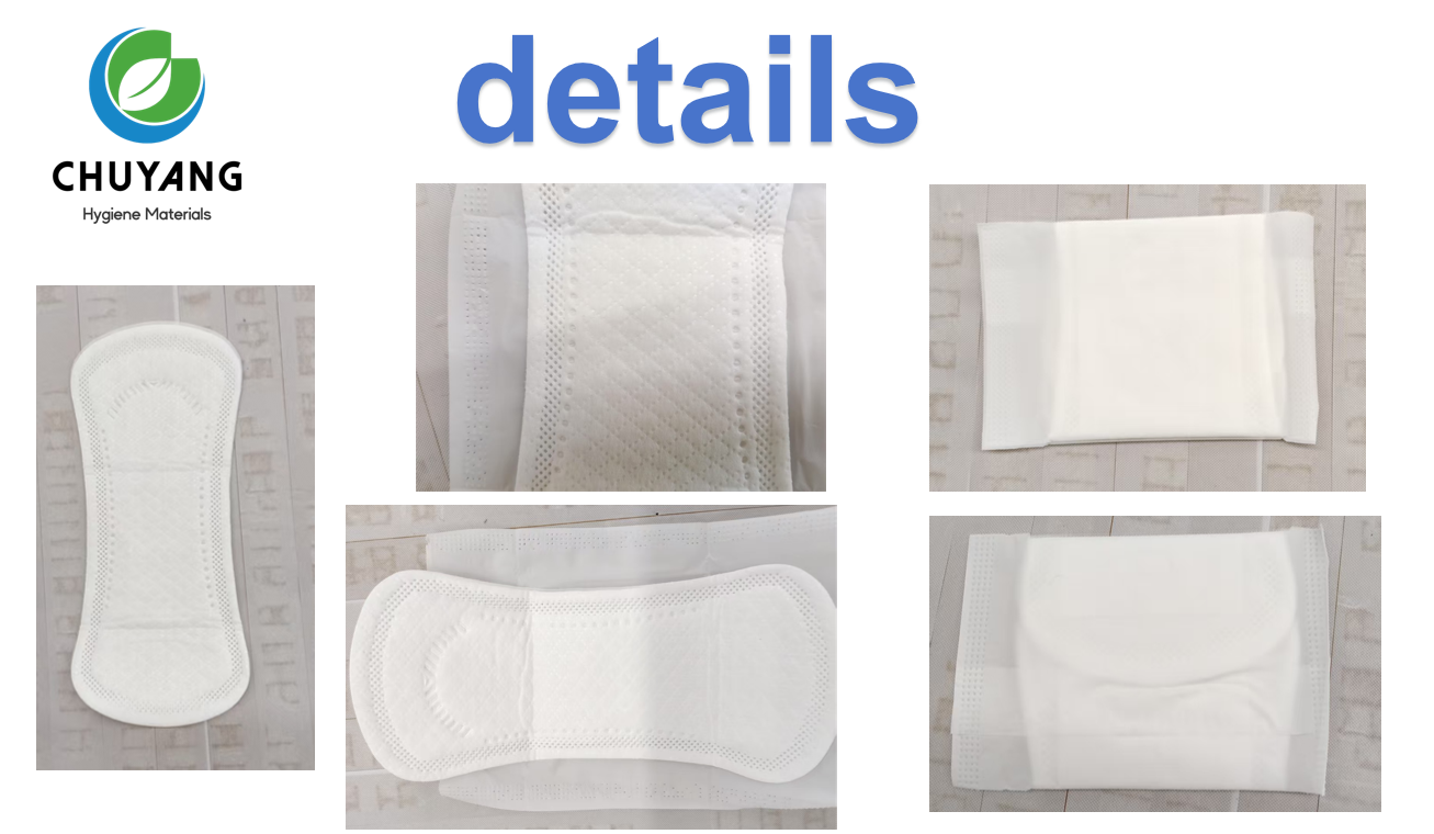 Day Use Ultra-Thin Fluff Pulp Breathable Disposable Wingless Non-woven Panty Liner for Women