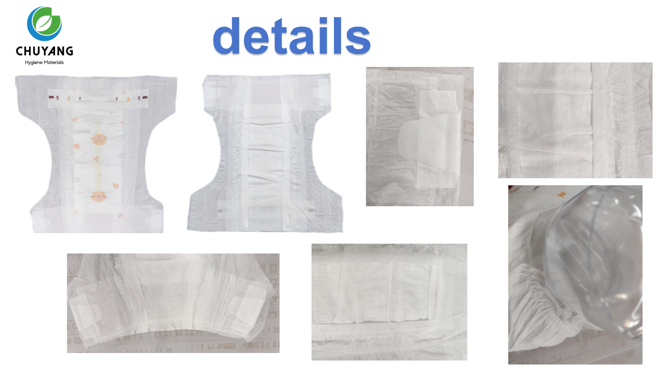 High Quality  Super Absorbent Baby Diaper Disposable Printed Super Ultra Thin Baby Diapers 