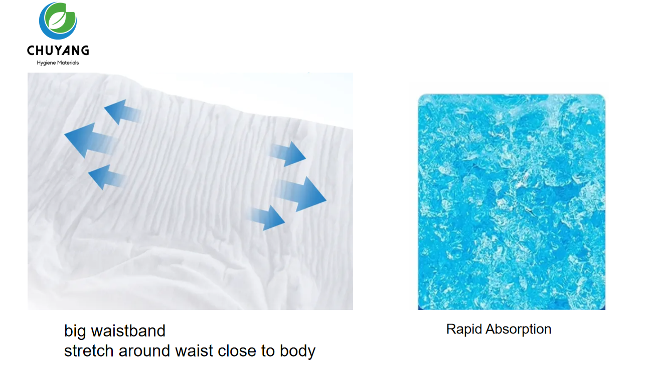 Super Soft Cheap Baby Napkin I Shape Big Waistband Fluff Pulp Disposable Baby Diapers 