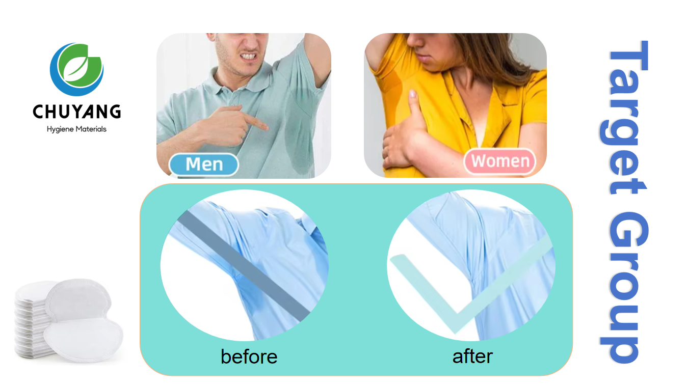 Antiperspirant Patch Armpit Patch Disposable Armpit Sweat Absorbent Pad Sweat Stick Antiperspirant Patch Armpit Patch Disposable Armpit Sweat Absorbent Pad Sweat Stick