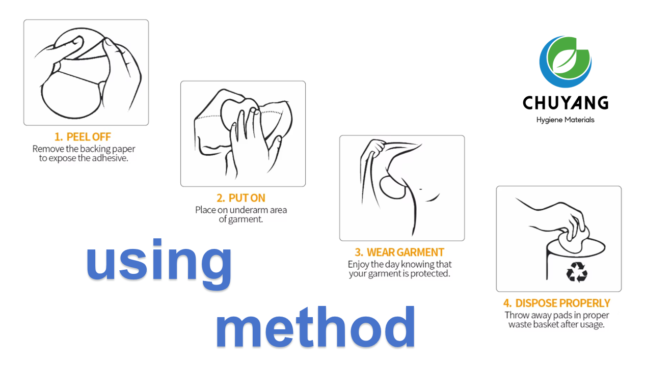 Antiperspirant Patch Armpit Patch Disposable Armpit Sweat Absorbent Pad Sweat Stick Antiperspirant Patch Armpit Patch Disposable Armpit Sweat Absorbent Pad Sweat Stick