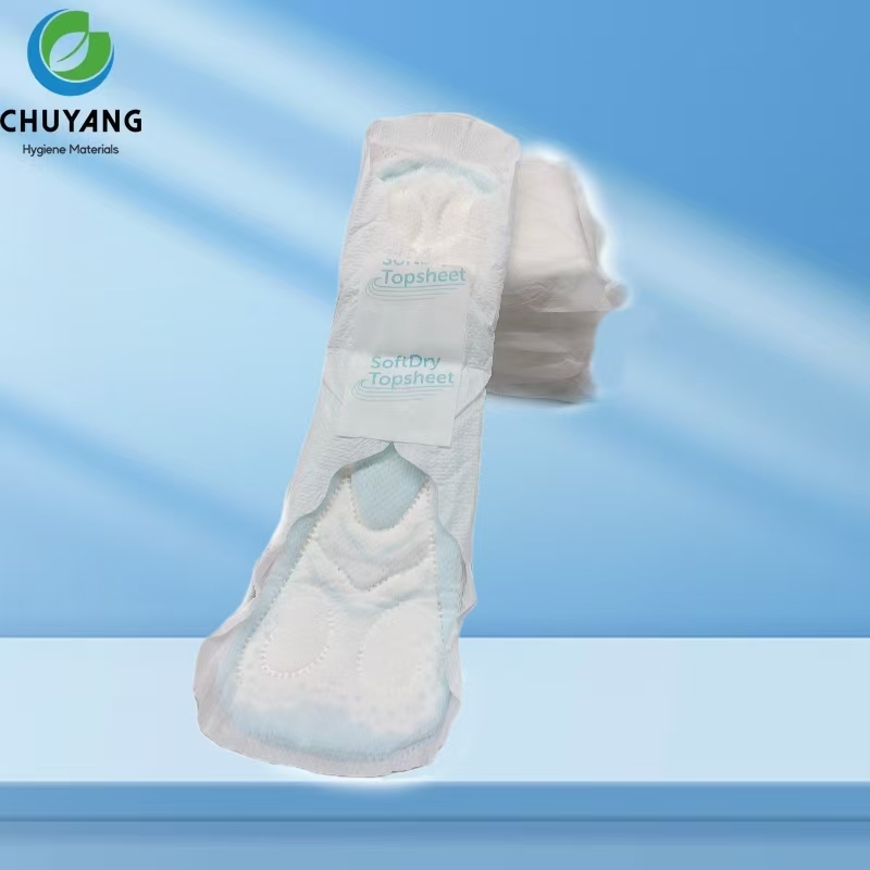Wholesale Cheap and High Quality special design Sanitary Pads Menstrual fluff pulp  Sanitary Napkins