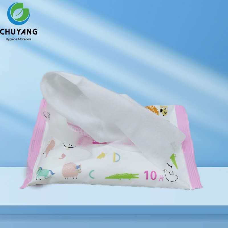 Factory OEM Customize 10 Pieces Packaging Baby Wipes Hand and Mouth Wet Wipes For Skin Care