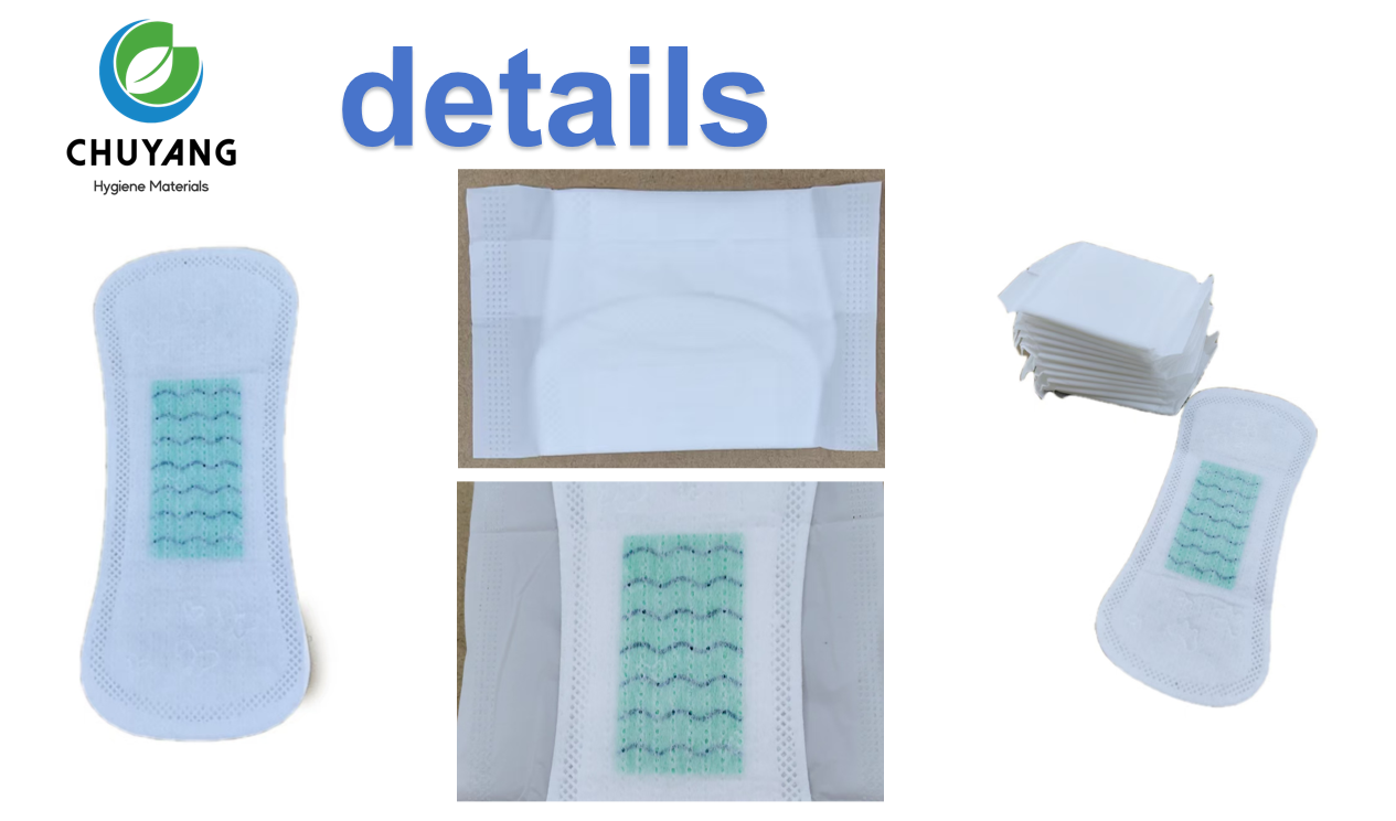  Disposable anion chip fluff pulp ultra-thin Panty Liners for Women Negative Ion Panty liner