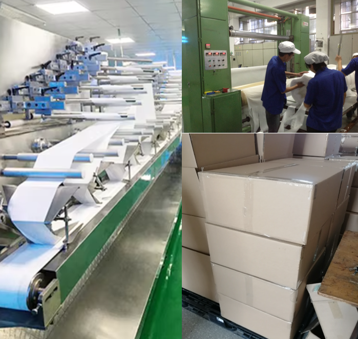 Wholesale High Quality Chinese Paiho Hook Tape Side Tape Velcro Tape Raw Materials for Diaper