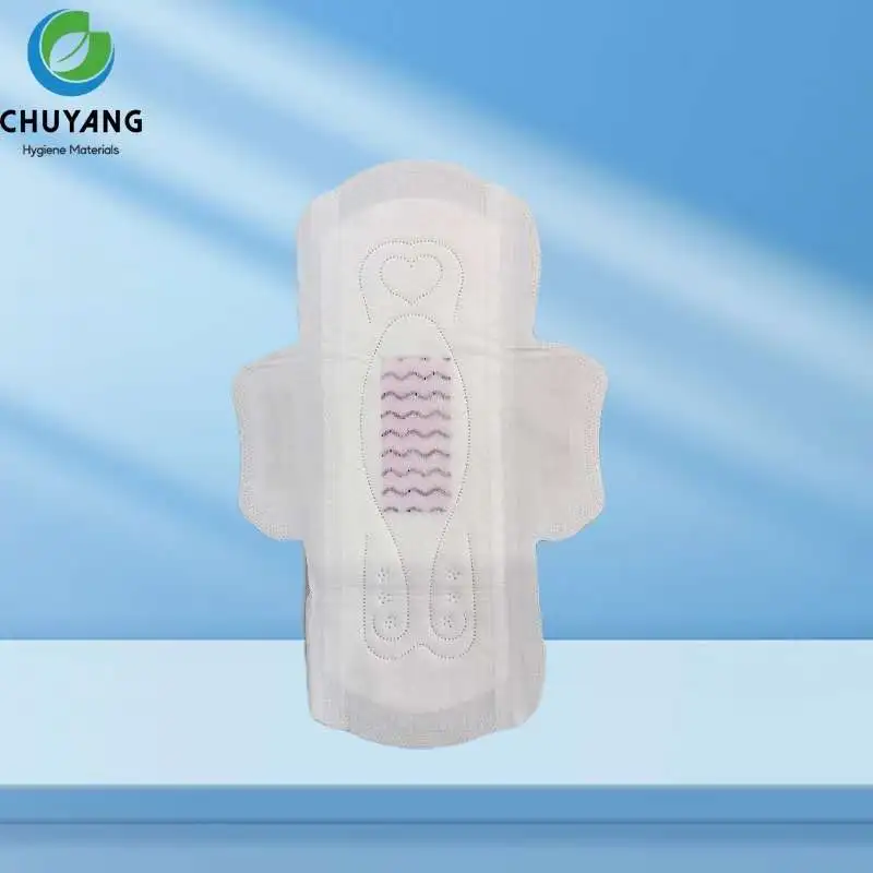 China Manufacturer Customized Anion Chip Winged Disposable Lady Sanitary Napkins Absorbent Women Pad