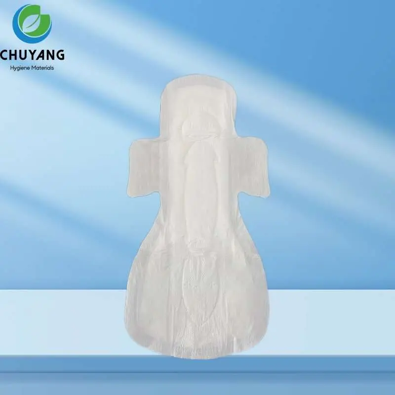 OEM-disposable-mesh-topsheet-338cm-sanitary-napkins-manufacturer