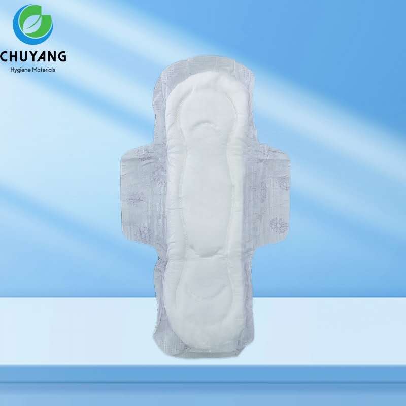 OEM Disposable No-Leak Medium thick Sanitary Pads Comfortable for Day &Night Organic Cotton Sanitary
