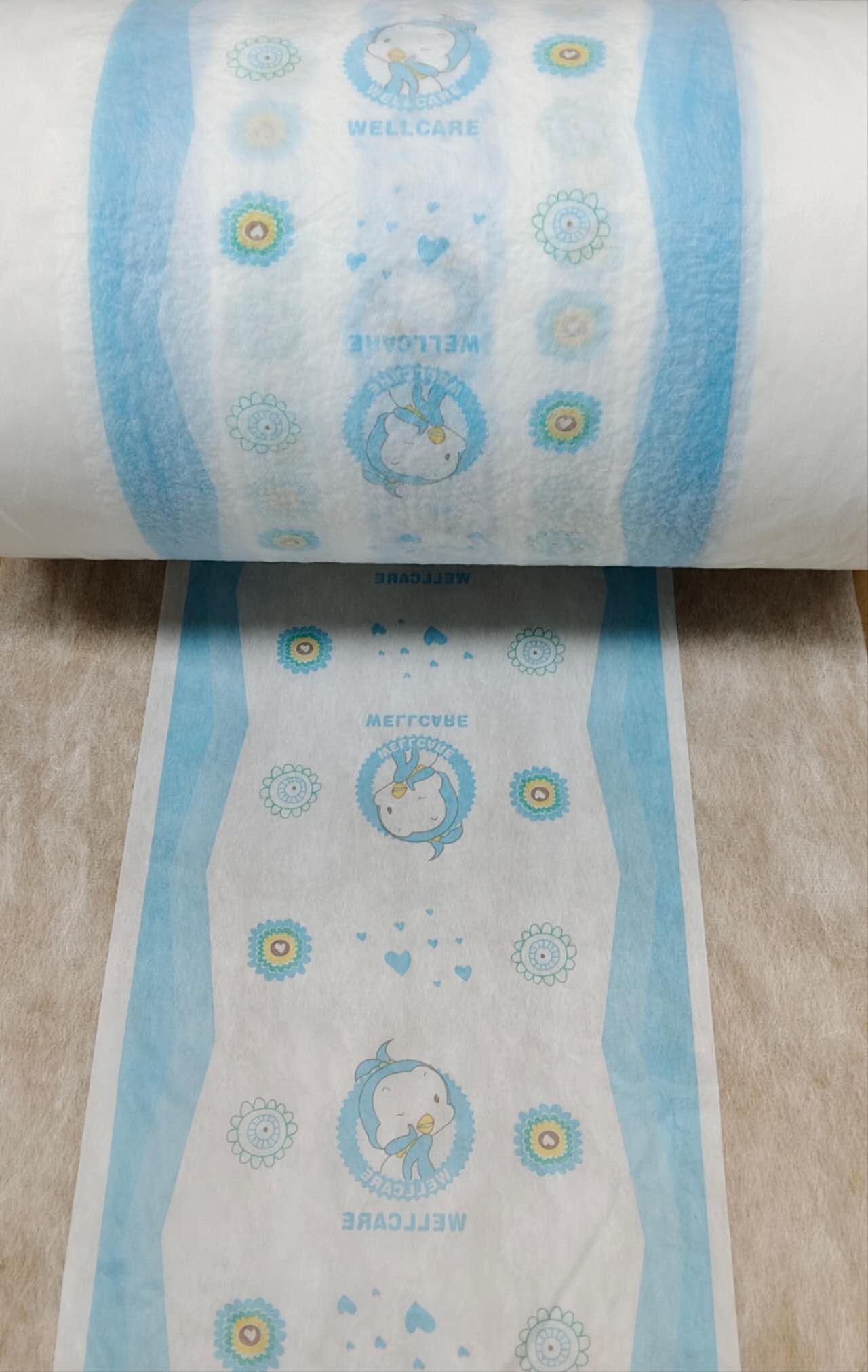 customized-laminated-film-roll-for-diaper-raw-materials-cloth-like-film
