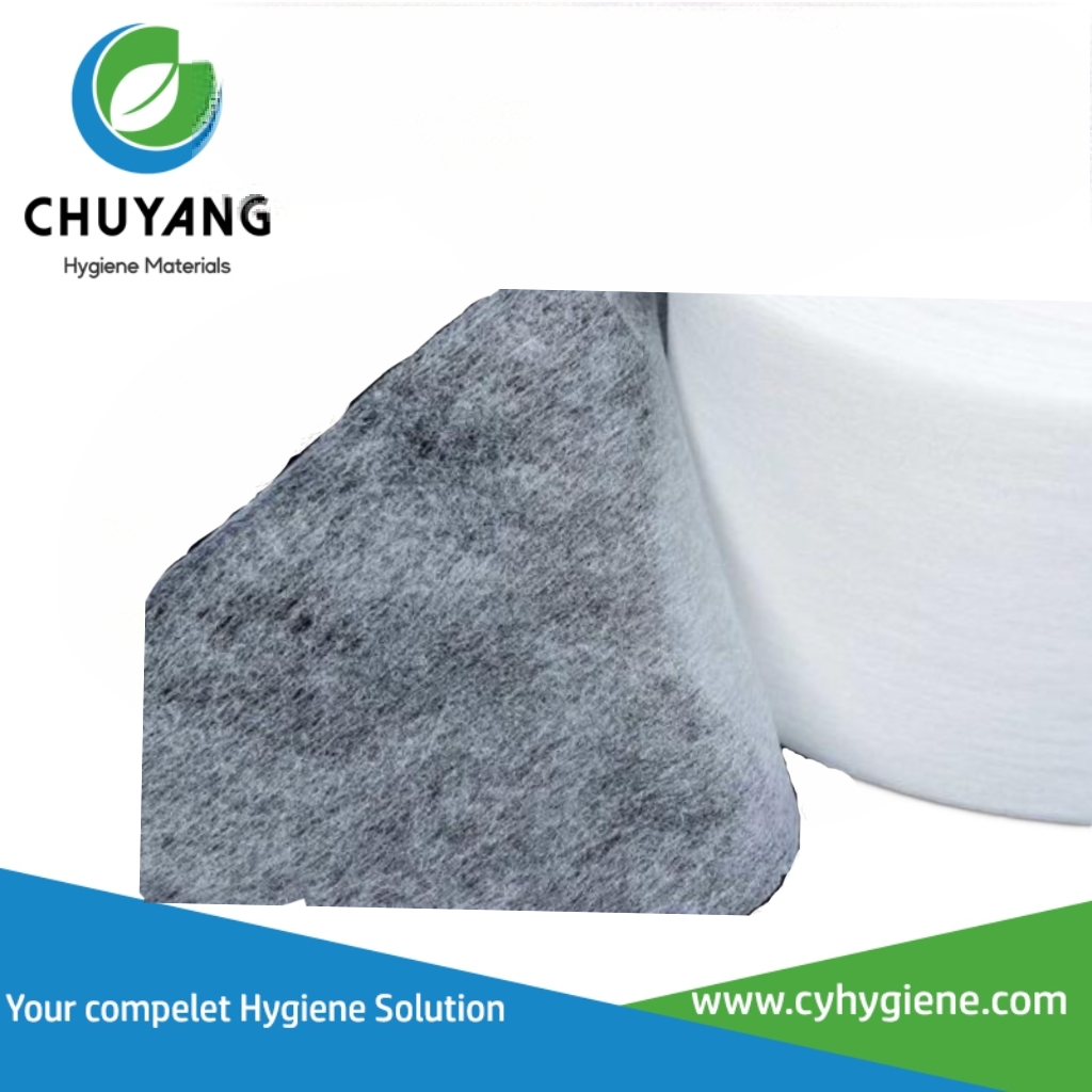 High Quality ES Material Hot air Through Non-woven Fabric Hygiene product surface ES N.W. Fabric