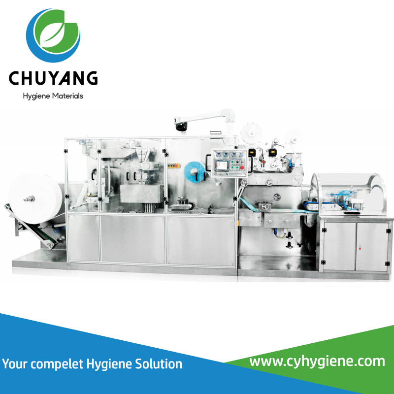 Full Automatic Wet Tissue Making Machine 5-30pcs Wet Wipes Production Line 