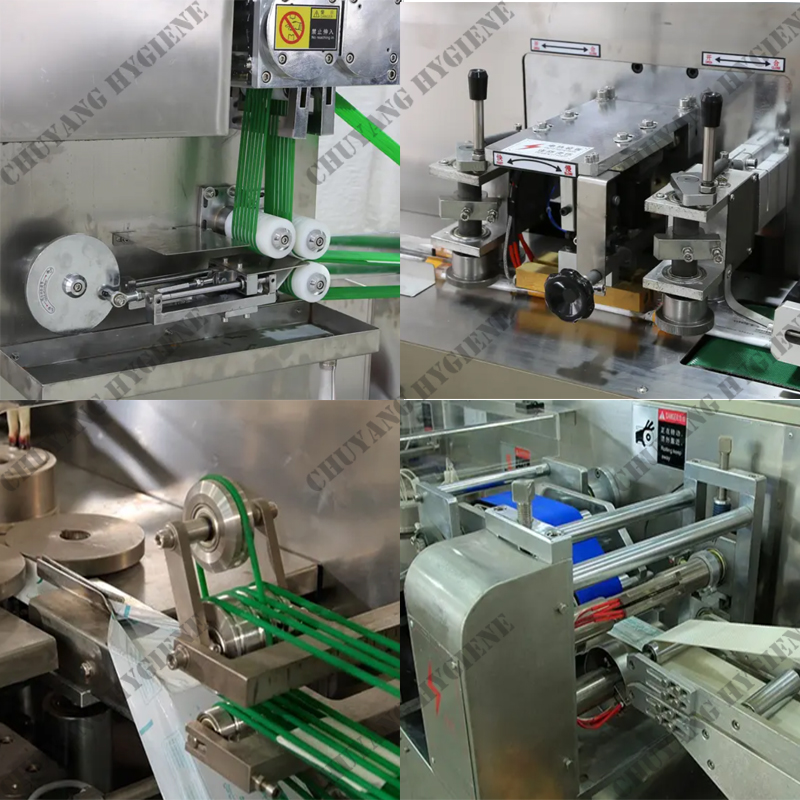 Full Automatic Wet Tissue Making Machine 5-30pcs Wet Wipes Production Line 