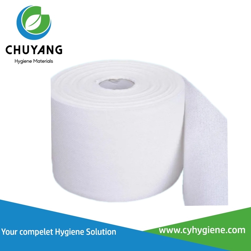 Hole Type Spunlace Fabric Roll Polyester Spunlace 18holes 22 Holes Mesh Spunlace Non Woven Fabric