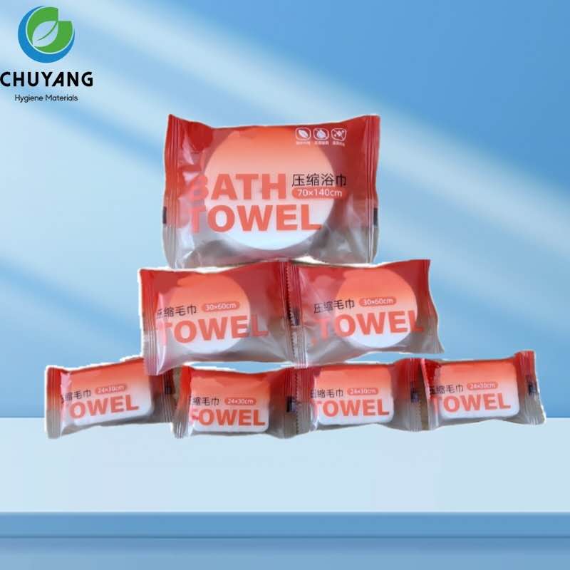 compressed-towel-bath-set-production