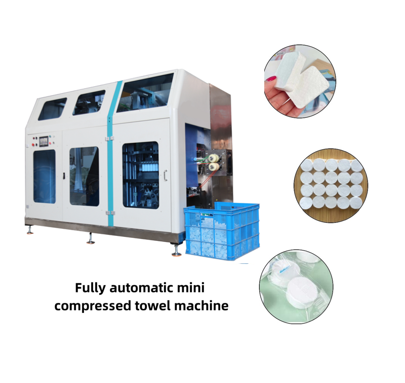  Fully automatic compressed towel machine