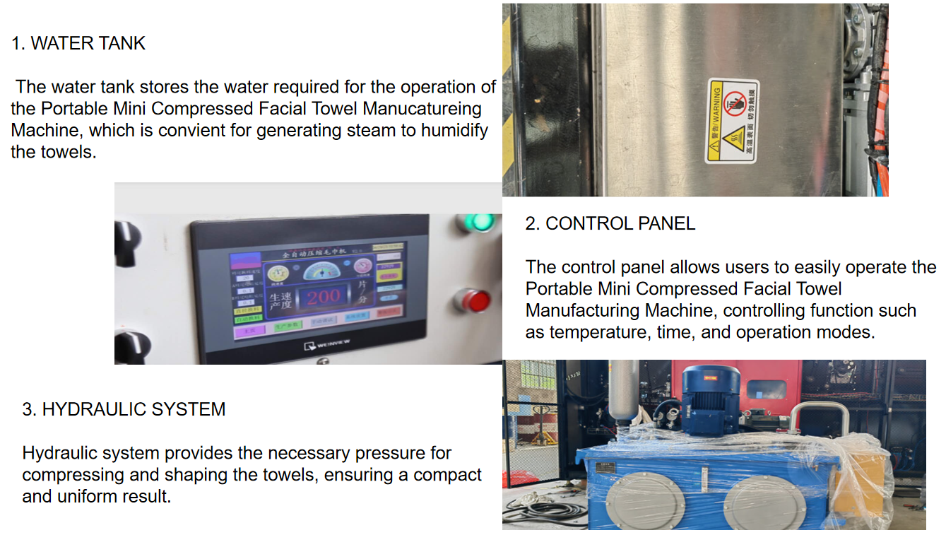  Fully automatic compressed towel machine