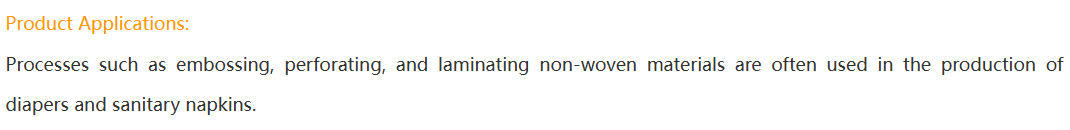 Non woven embossing & perforating slitting machine(Double unwinder and double rewinder)