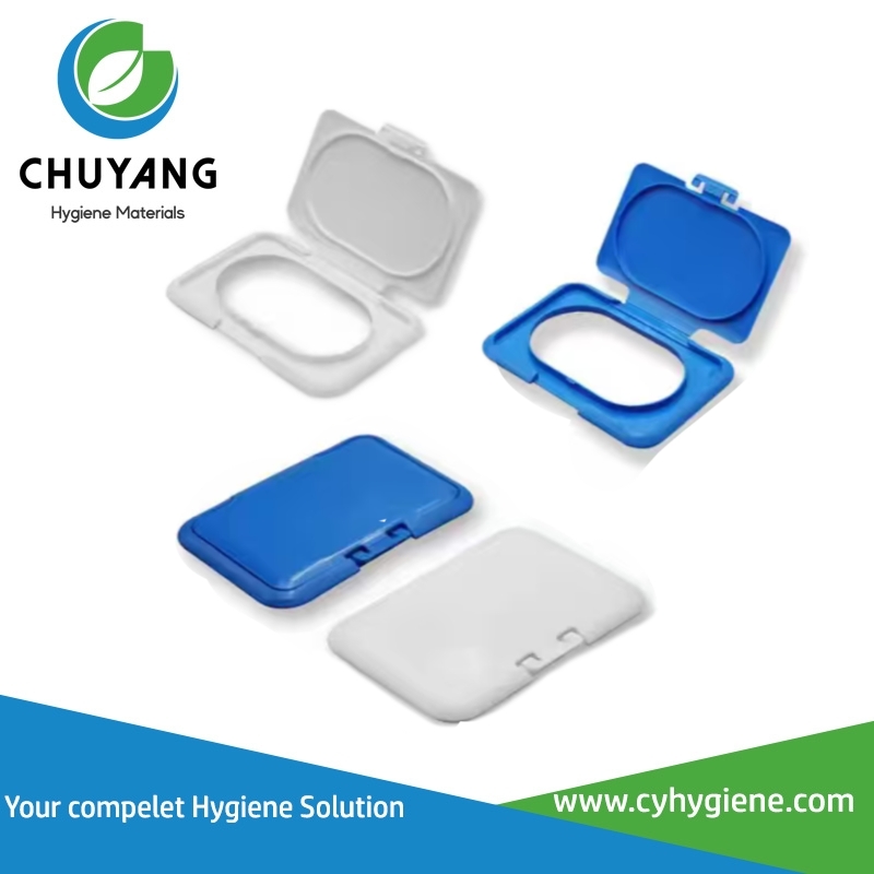 Hot Selling High Quality Wet Wipes Plastic Flip Pp Cover Wet Towel Plastic Packaging 