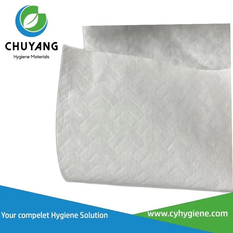 High Quality Flushable Spunlace Nonwoven Fabric Roll Flushable Degradable for Mosit Wet Toilet Wipes