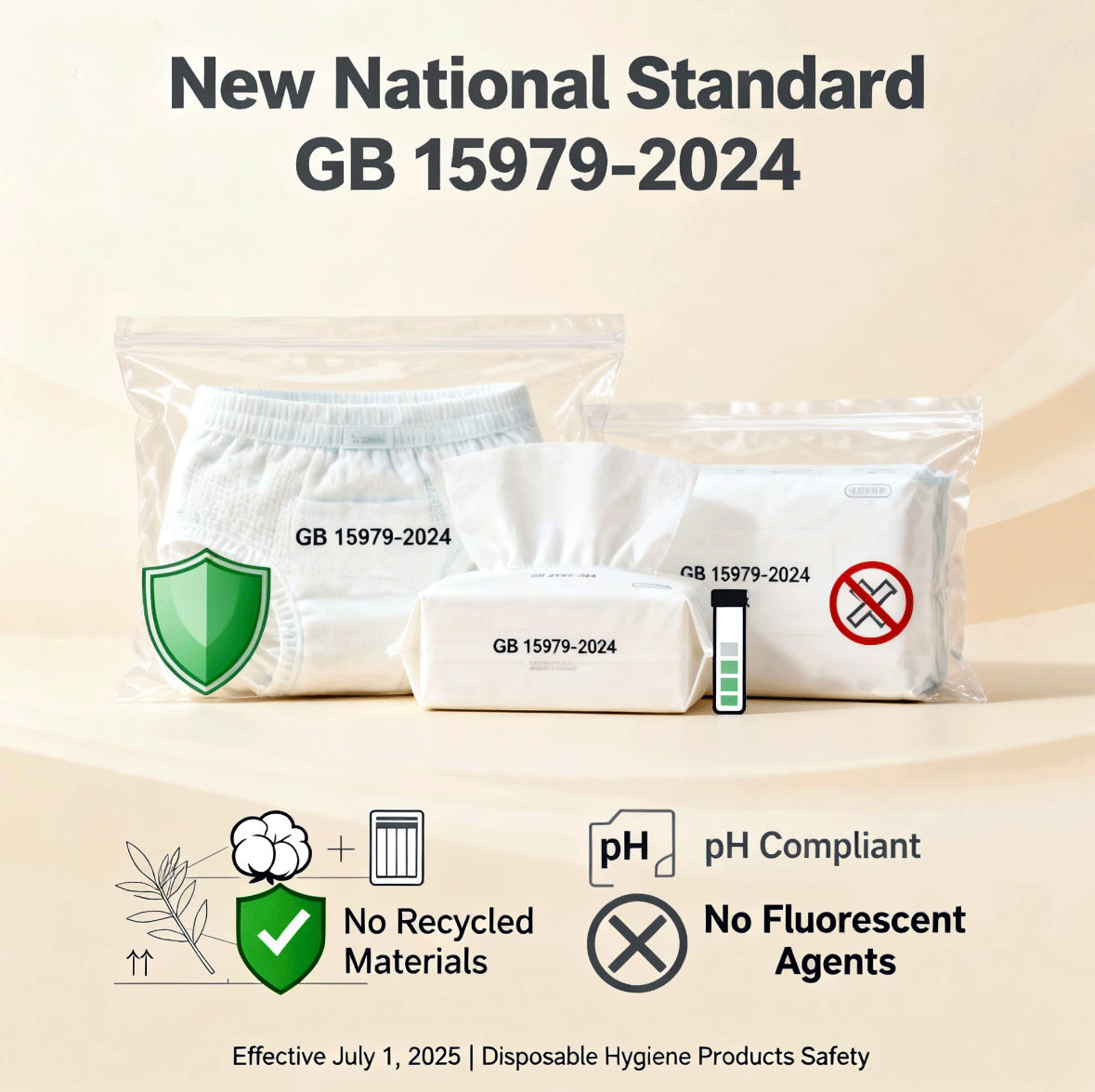 New National Standard for Disposable Hygiene Products: A New Level of Safety and Quality