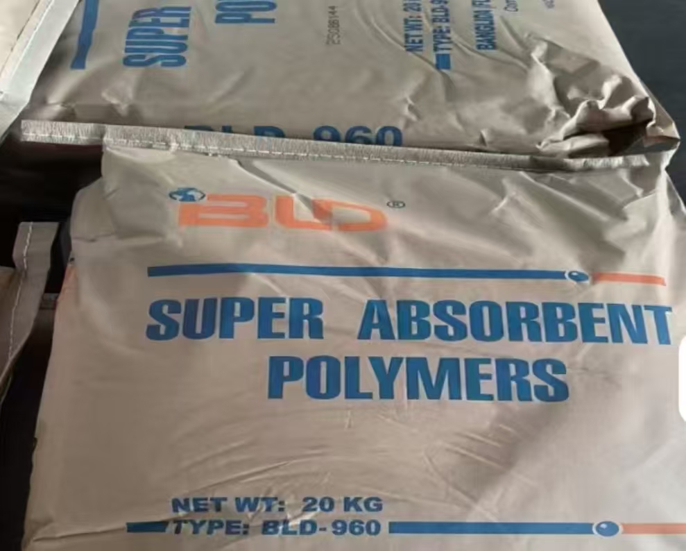 High Absorption SAP Super Absorbent Polymer for Diaper Sanitary Napkins China BLD960 BLD730 BLD211