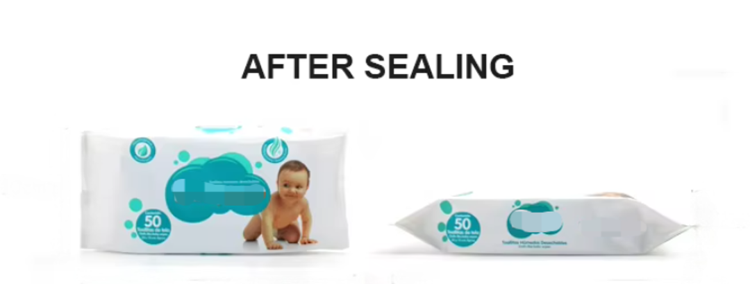 Custom Printed Wet Tissues Roll Packaging Film OEM Wet Wipes Printing Automatic Wrapping Film