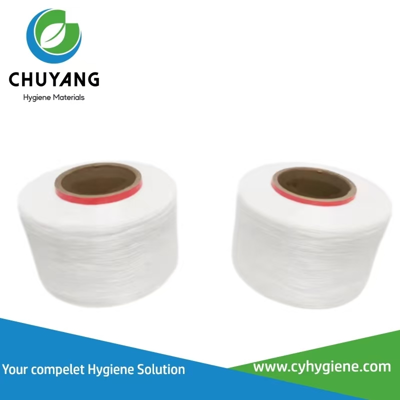 Elastic Thread for Diaper Use Creora 558D and 620DTex AA Grade Type H100 White Bare Spandex Yarn