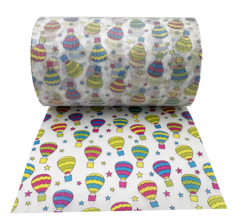 Wholesale Diaper Frontal Tape Disposable Printed Knitted Front Tape Raw Material Diaper Frontal Tape