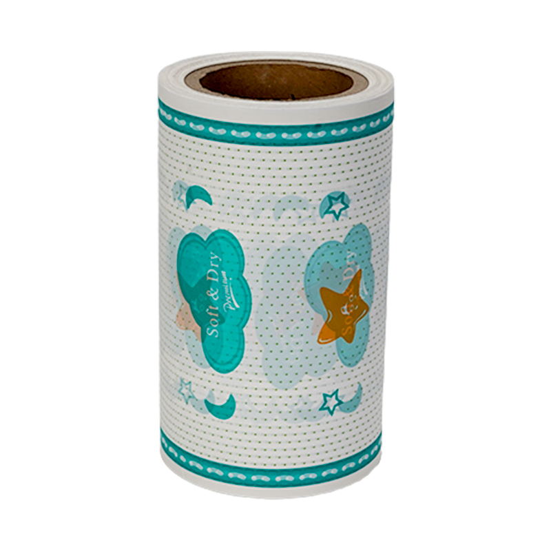 Customizable Printed Breathable/unbreathable Soft PE Film Baby&Adult Diaper Raw Materials