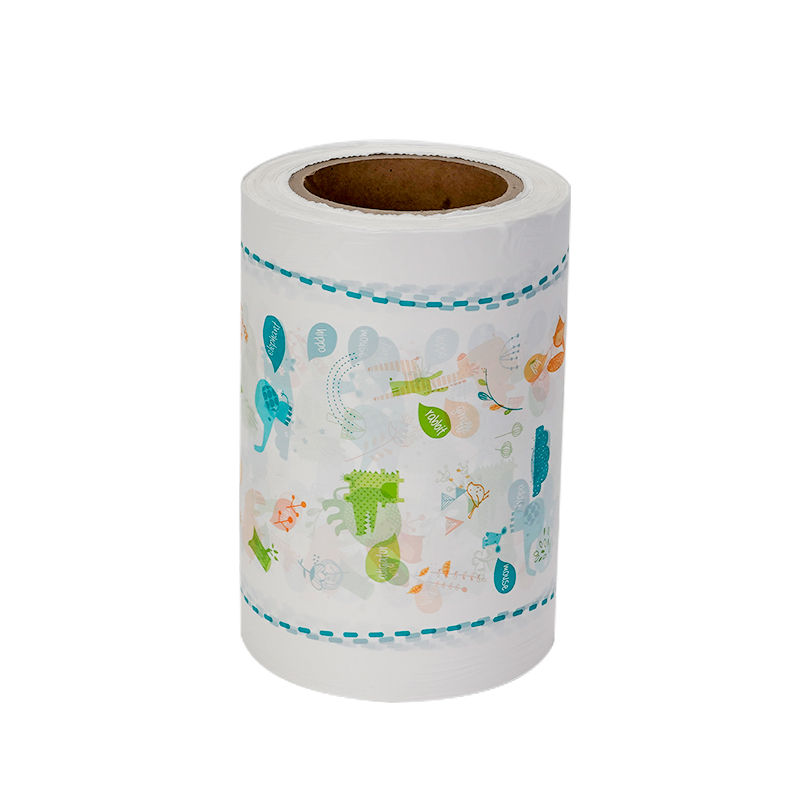 Customizable Printed Breathable/unbreathable Soft PE Film Baby&Adult Diaper Raw Materials