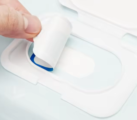  Manufacturer Supply OEM Wet Wipes Good Price Inner Sticker Transparent Reusable Sealing Stickers