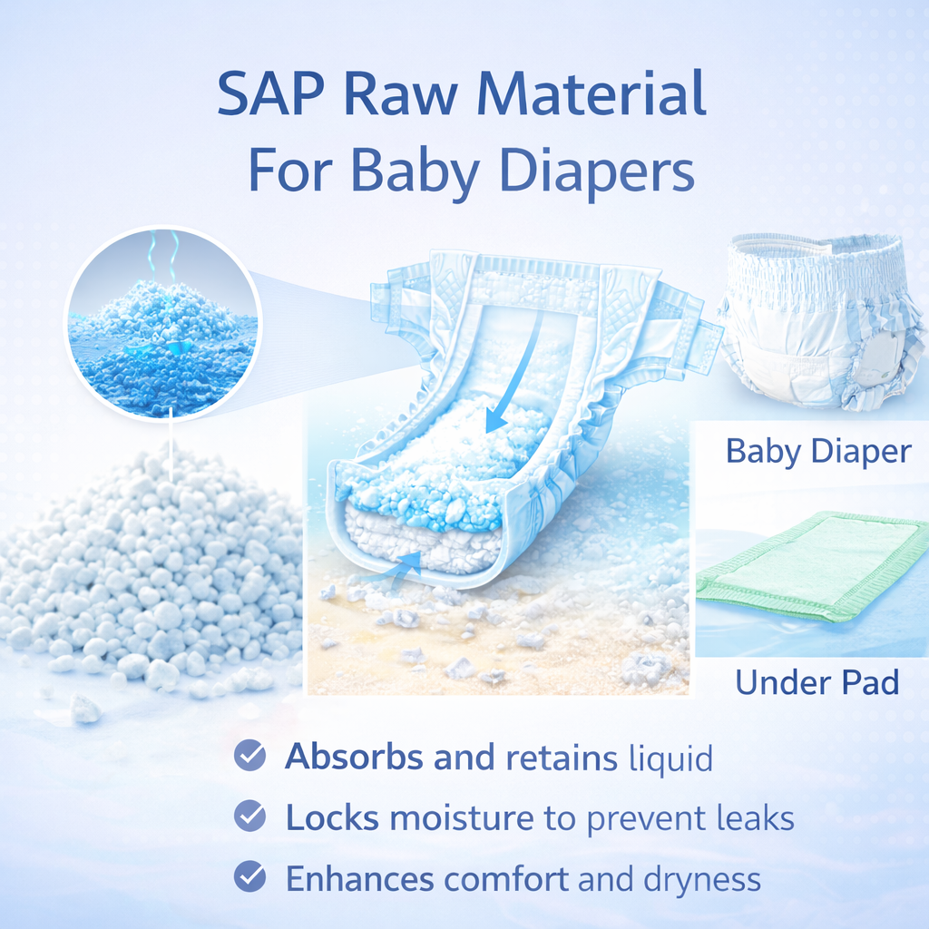 SAP Raw Material For Baby Diaper