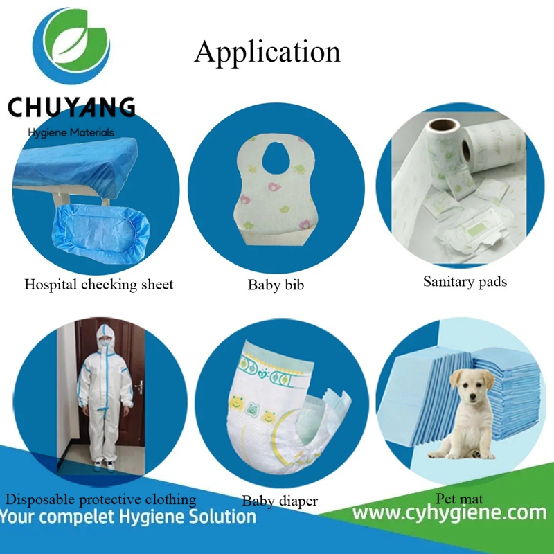 PE Film for Sanitary Napkins Production PE Film for Sanitary Napkins Production