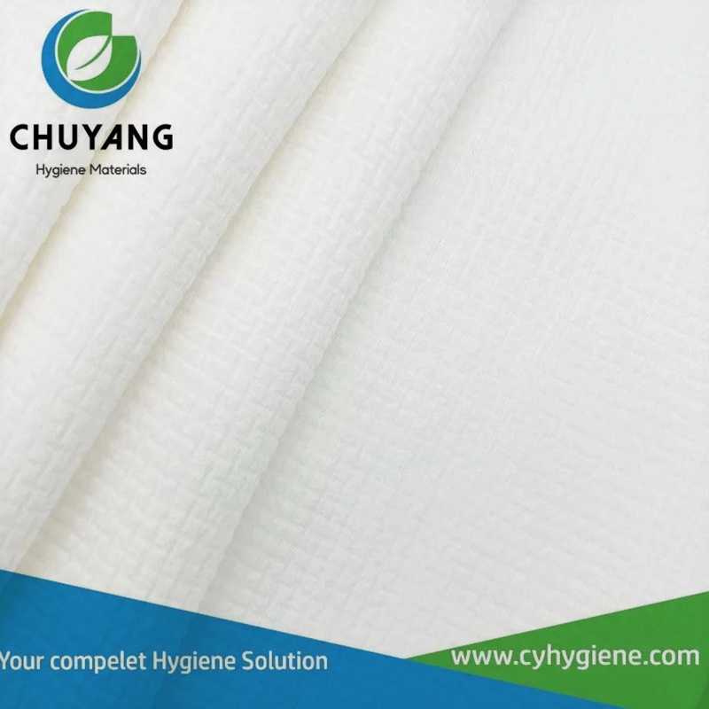 Spunlace Nonwoven Pearl Pattern for Disposable Face Towel and Wipes