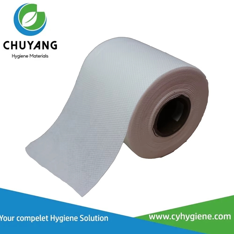 Spunlace Nonwoven 30% Viscose 70% Polyester for Wet Wipes