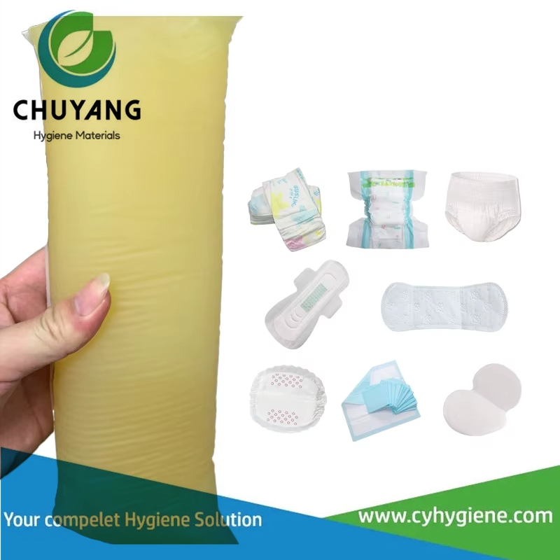 Disposable Baby Diaper Bonded with Hot Melt Adhesive